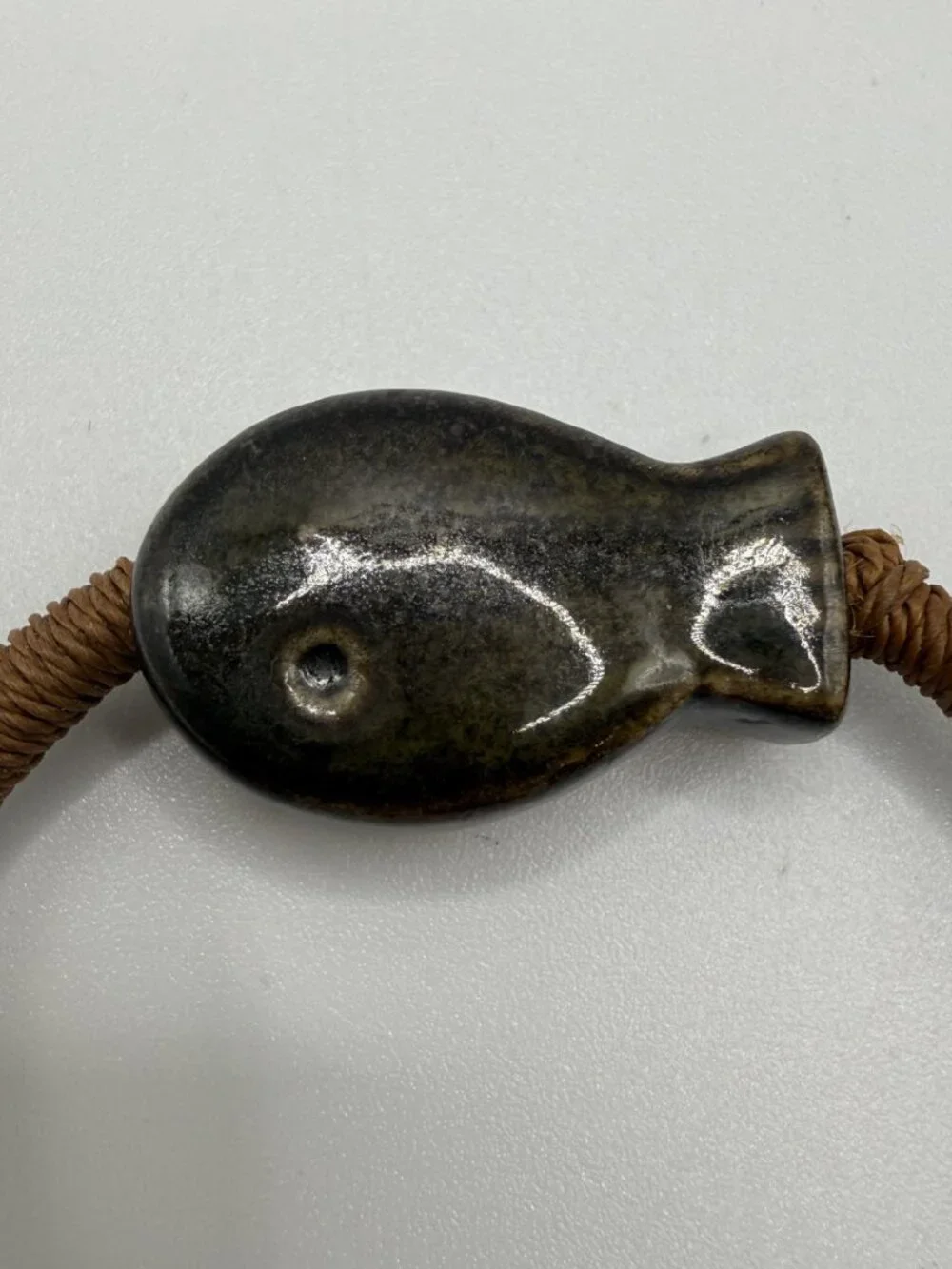 Ceramic Fish Bracelet with Jewelry Dish woman/Girl